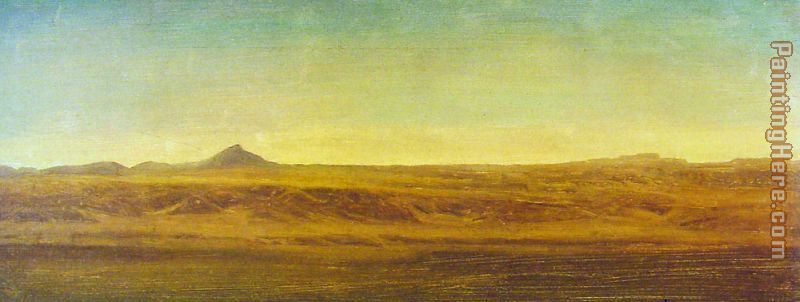 On the Plains painting - Albert Bierstadt On the Plains art painting